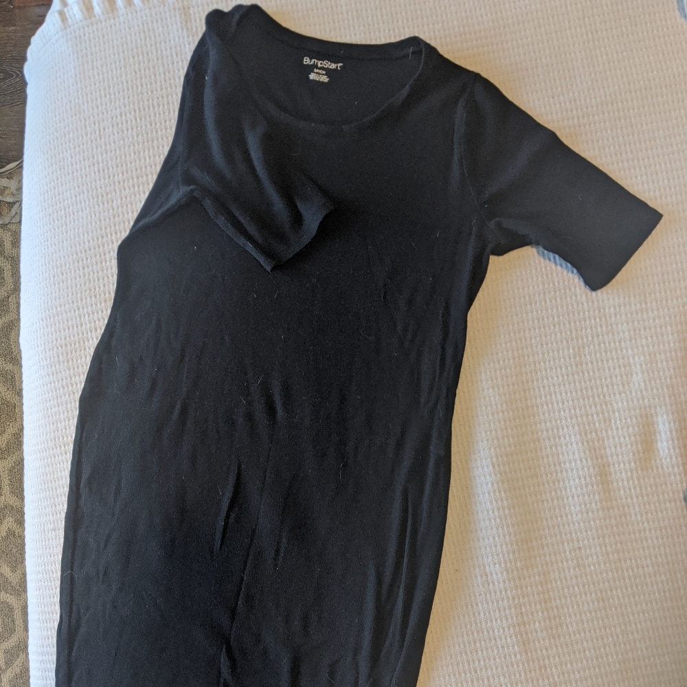 Simple Maternity little black dress